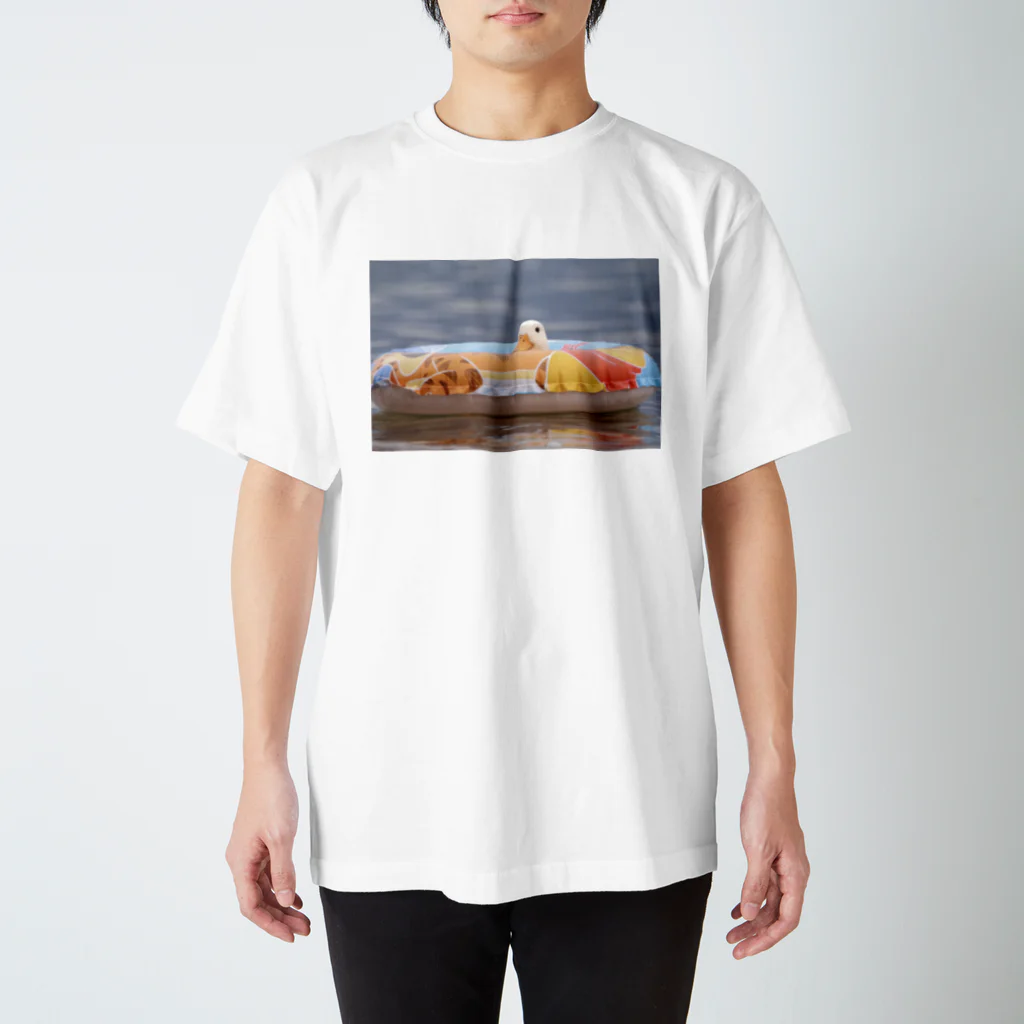 ❣️コールダックのKちゃん❣️の浮き輪のKちゃん Regular Fit T-Shirt