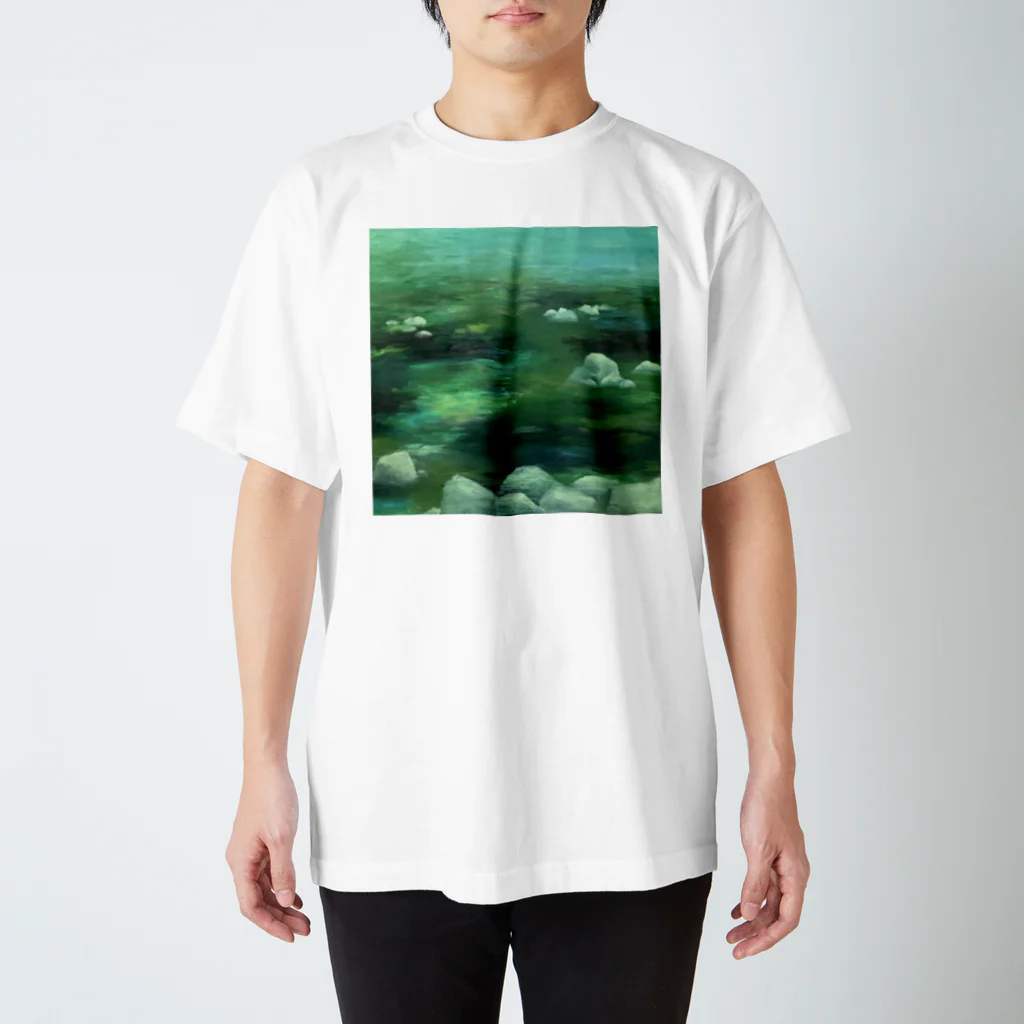 meiyuのお店の水面 スタンダードTシャツ