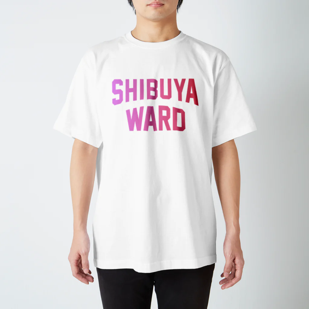 JIMOTO Wear Local Japanの渋谷区 SHIBUYA WARD スタンダードTシャツ