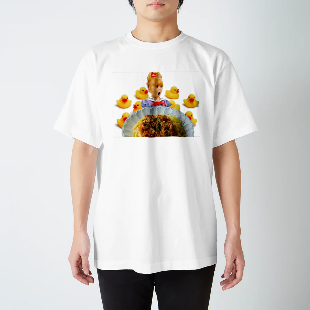 sugiharaのアヒルミートパスタ スタンダードTシャツ