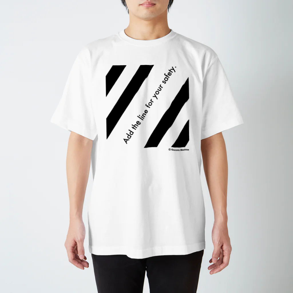 gorozomachine_storeのシートベルトを忘れずに／左席用 Regular Fit T-Shirt