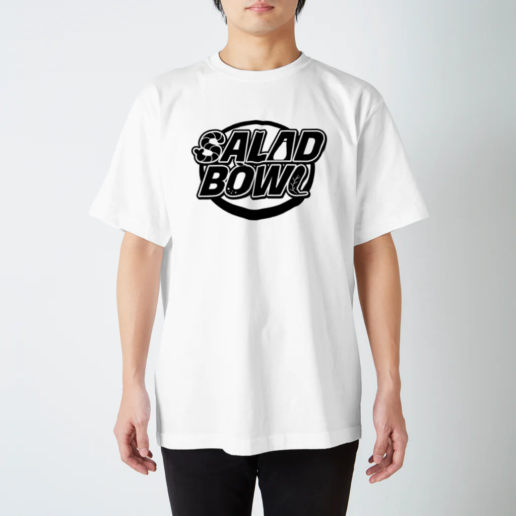 SALAD BOWL GOODSのSALAD BOWL　Tシャツ(シロ) Regular Fit T-Shirt