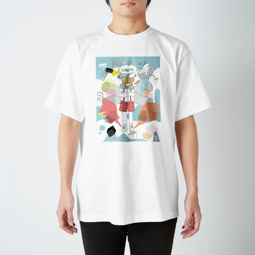 Love Comes & Co.のKUMATTA! スタンダードTシャツ