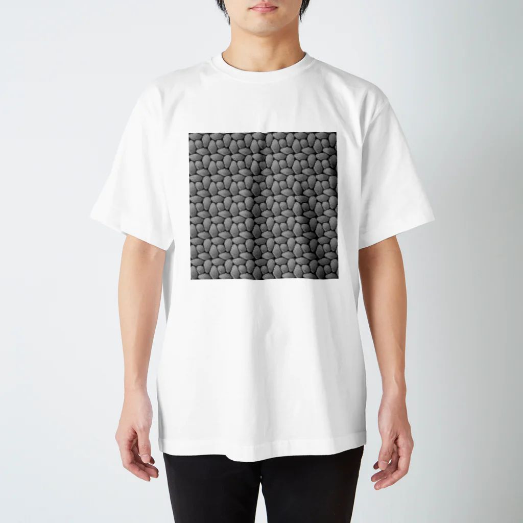 42のイタルのドット絵ぎっしり石 Regular Fit T-Shirt