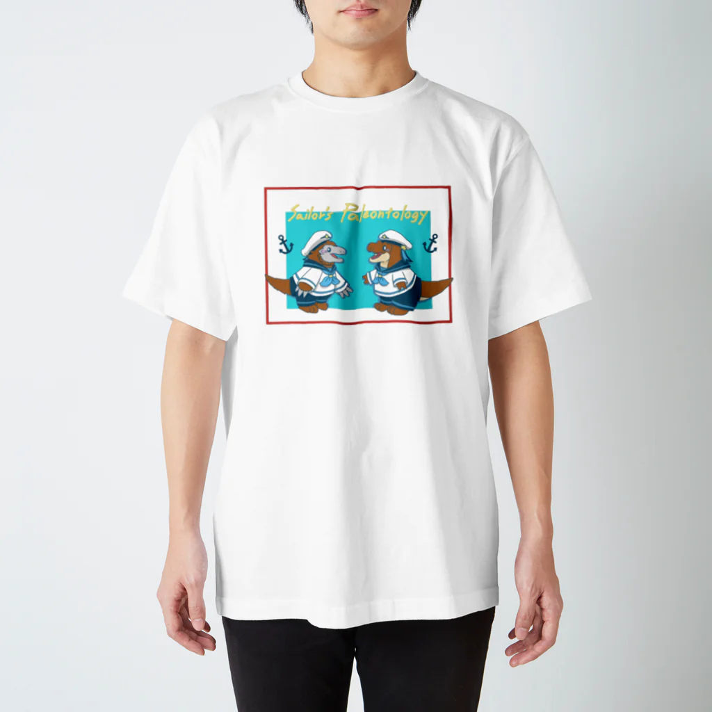 でぃの²(にじょう) ショップの古生物の水兵さん〜Sailor's Paleontology〜 Regular Fit T-Shirt