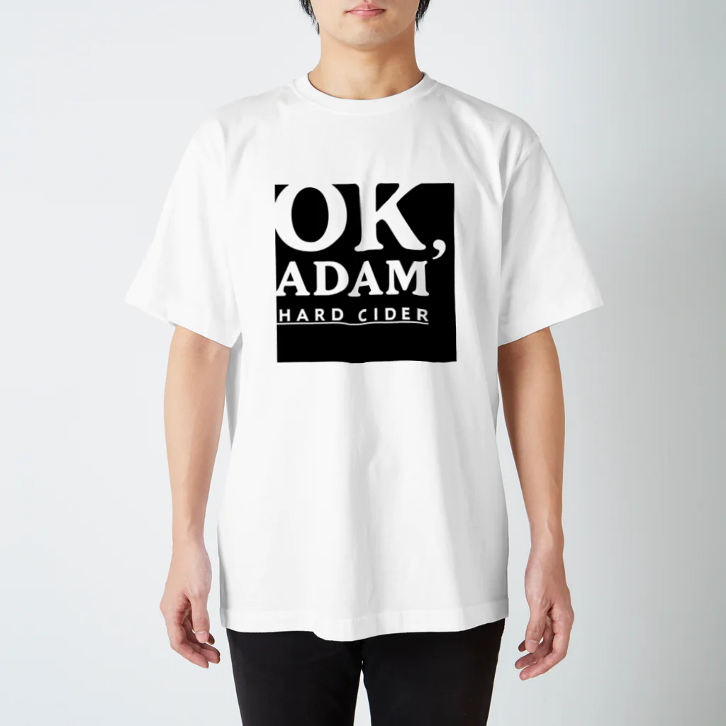 Hostel&Bar CAMOSIBA OfficialのOK,ADAM logo wear スタンダードTシャツ