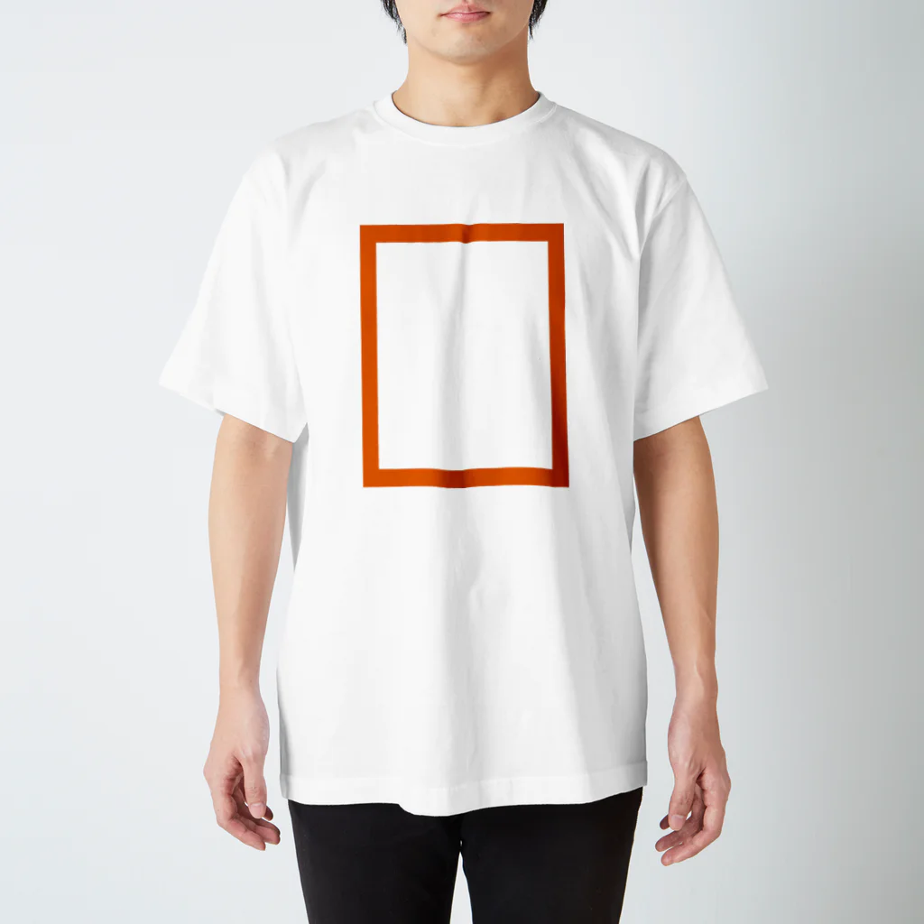 レトロ屋のorange/□ スタンダードTシャツ