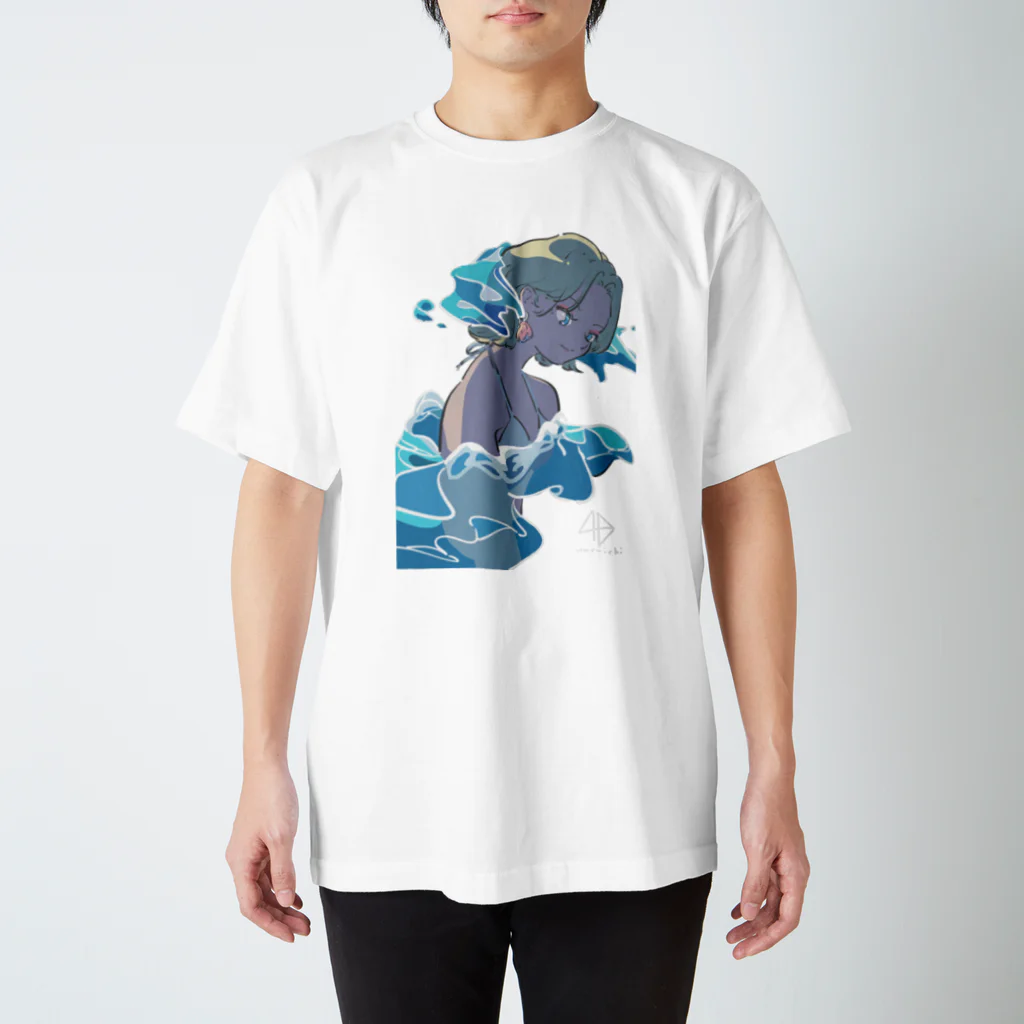 ハルイチの夜明けの浅瀬のドレスⅱ Regular Fit T-Shirt