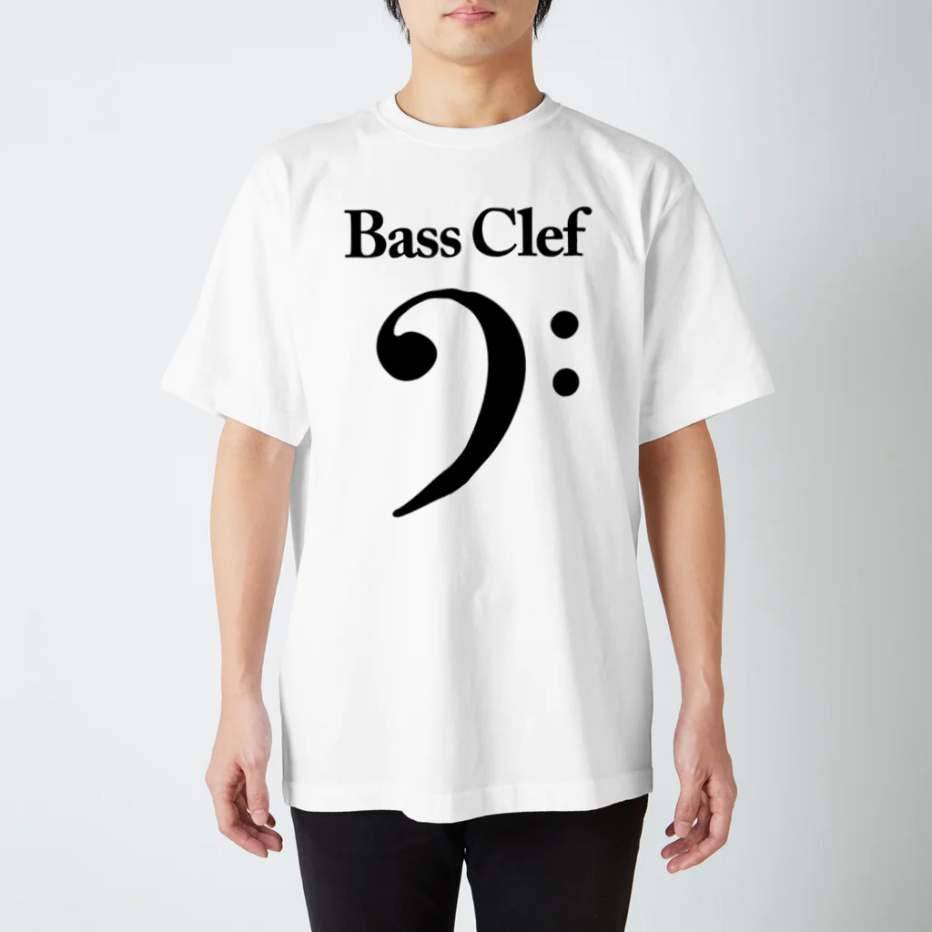 DRIPPEDのBass Clef / ヘ音記号 Regular Fit T-Shirt