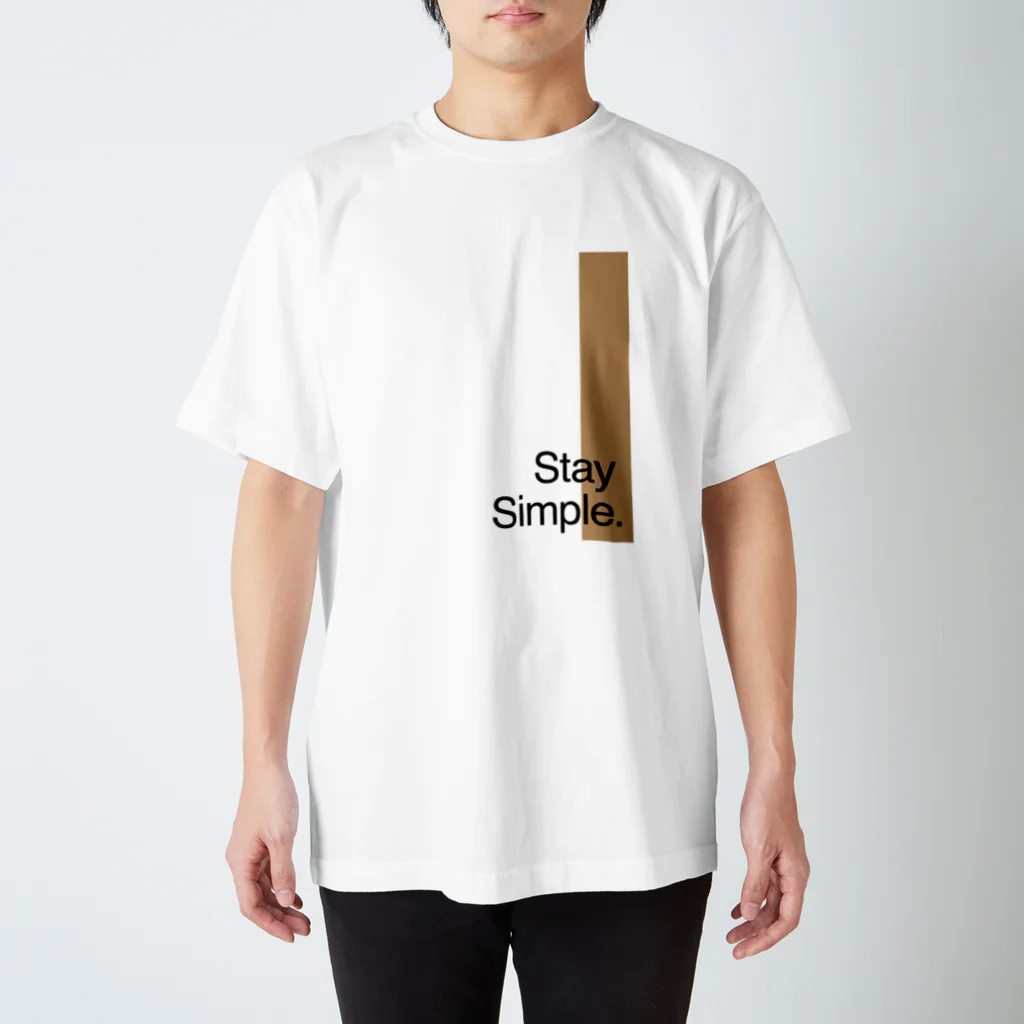 ふーじぇんのStay Simple. Regular Fit T-Shirt