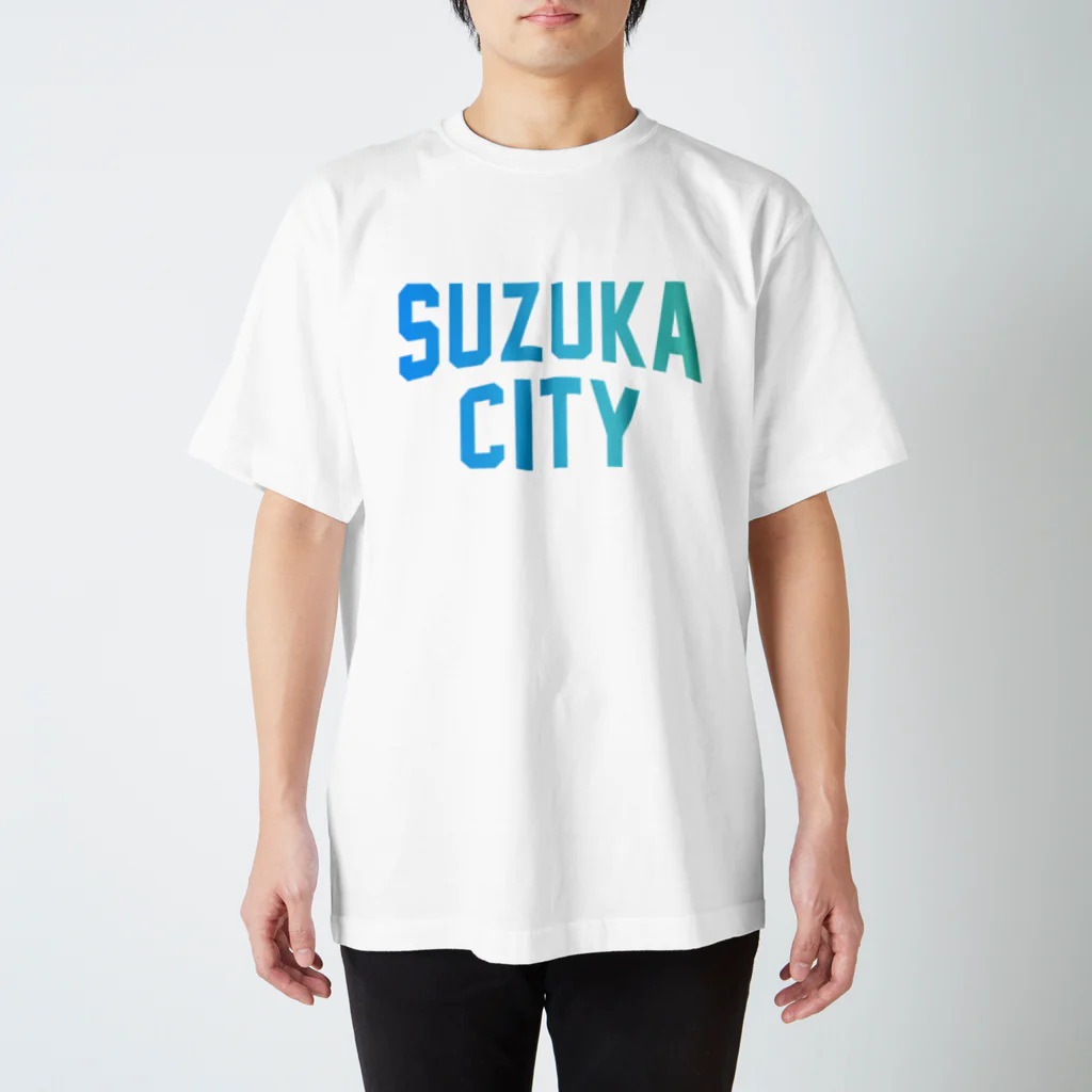 JIMOTO Wear Local Japanの鈴鹿市 SUZUKA CITY スタンダードTシャツ