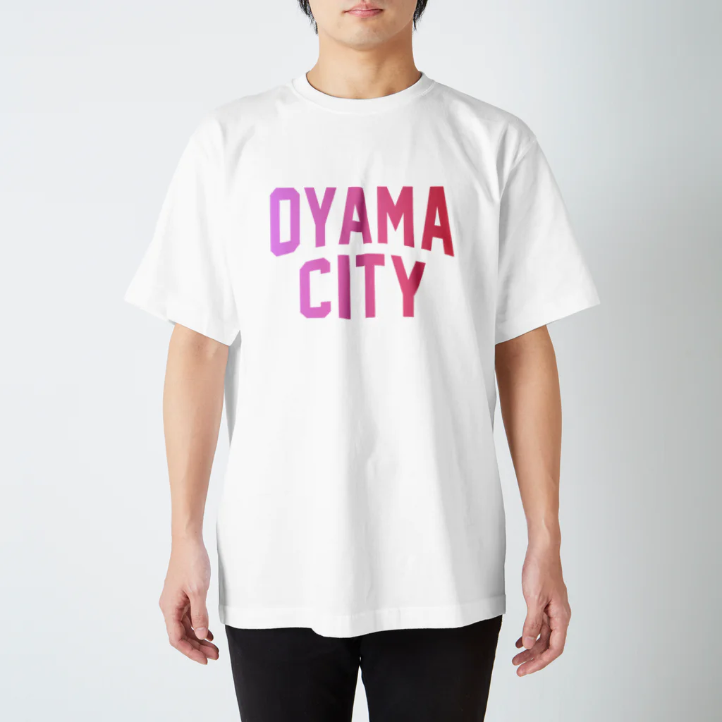 JIMOTO Wear Local Japanの小山市 OYAMA CITY スタンダードTシャツ