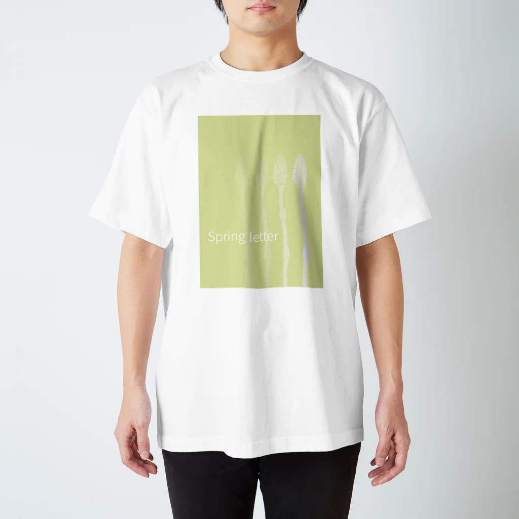 monochromeH2のSpring letter スタンダードTシャツ