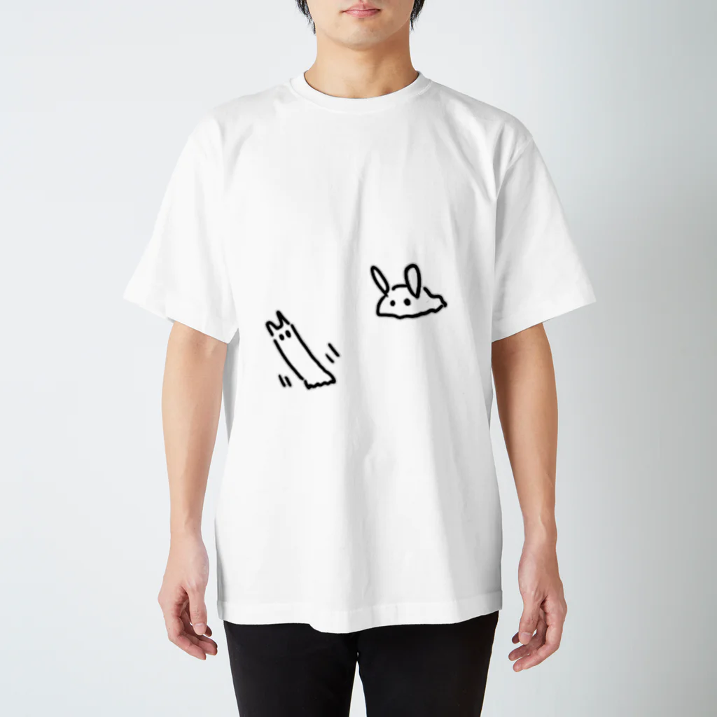 Lotusのめんだこ 2匹 スタンダードTシャツ