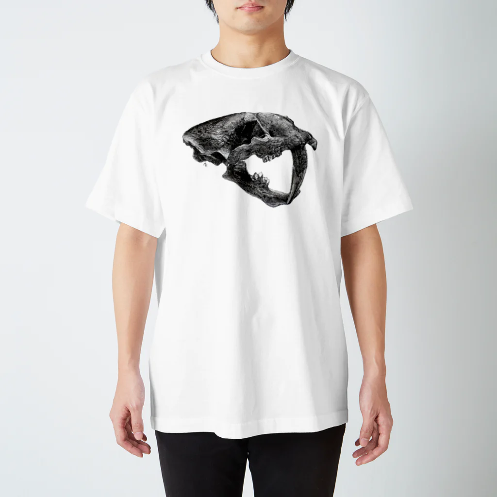 segasworksのスミロドン（頭の骨） Regular Fit T-Shirt