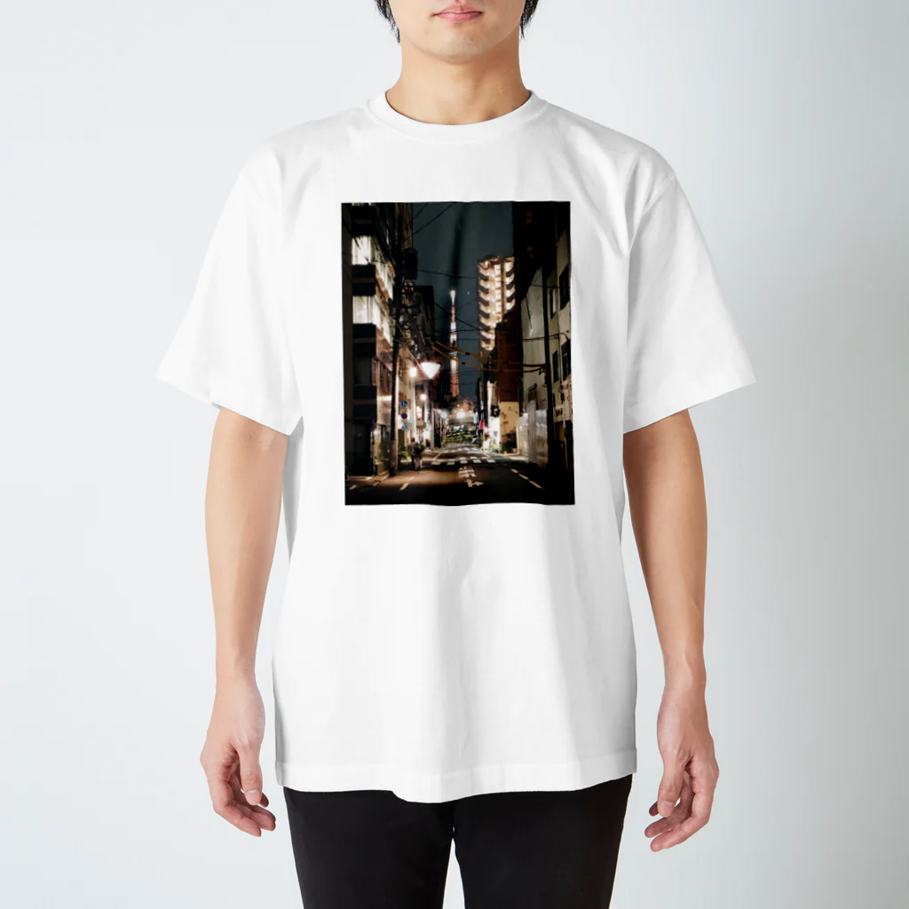 荒井雄治朗 📝のタワー Regular Fit T-Shirt