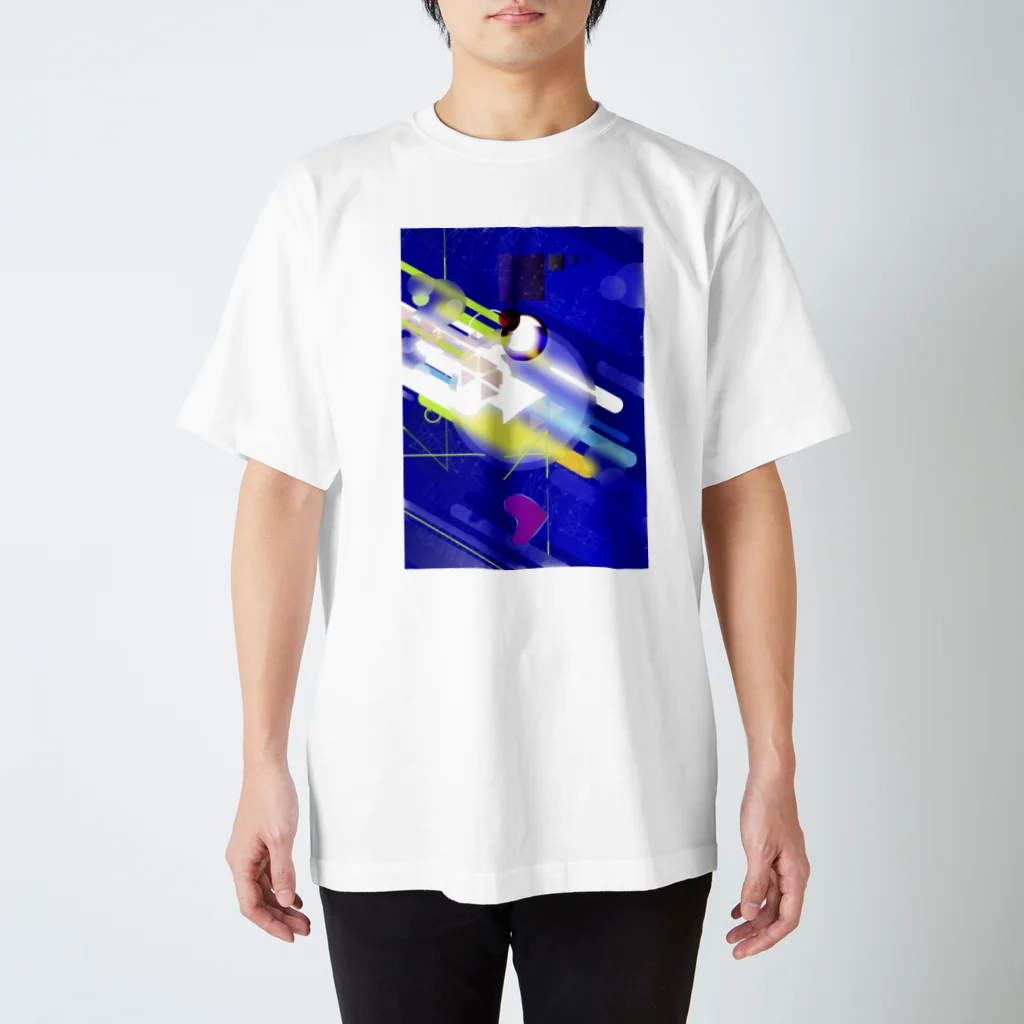 ジョシュ☪︎の彗星を再生 スタンダードTシャツ