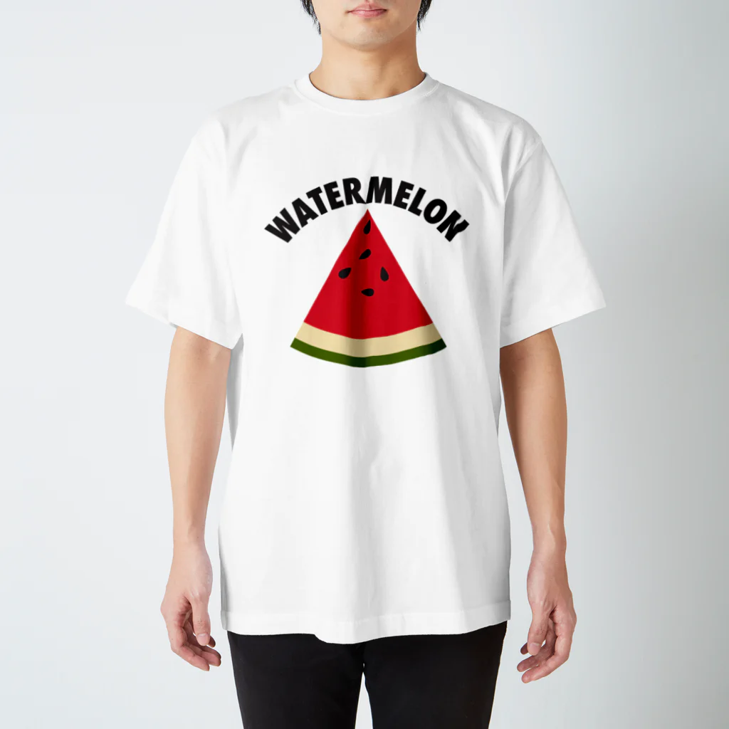 DRIPPEDのWATERMELON 扇形 Regular Fit T-Shirt