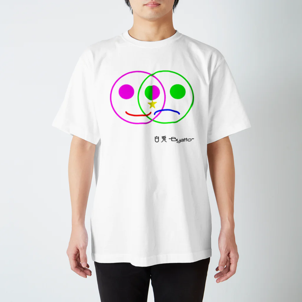 白兎‐Byatto‐のHAPPYRC Regular Fit T-Shirt