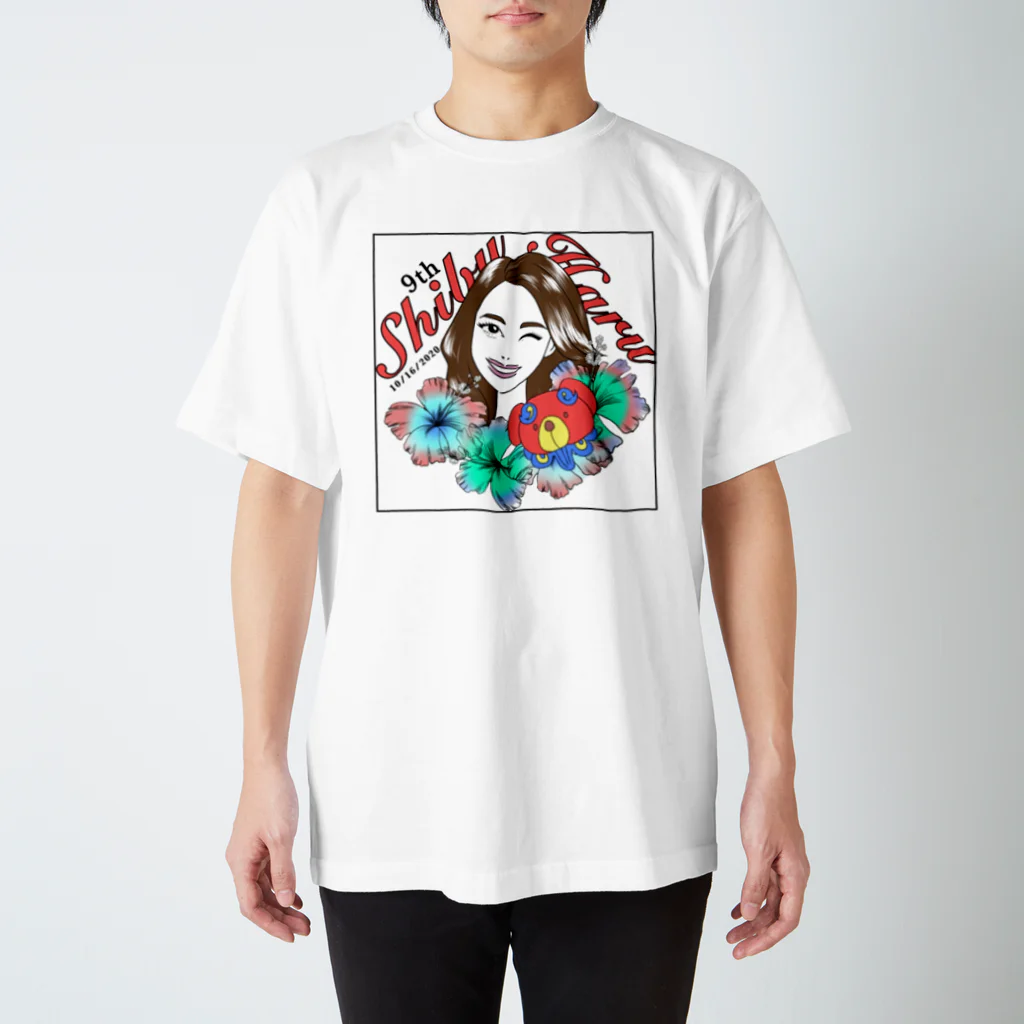 上様の進撃！しぶはるちゃん🌺🎤 スタンダードTシャツ