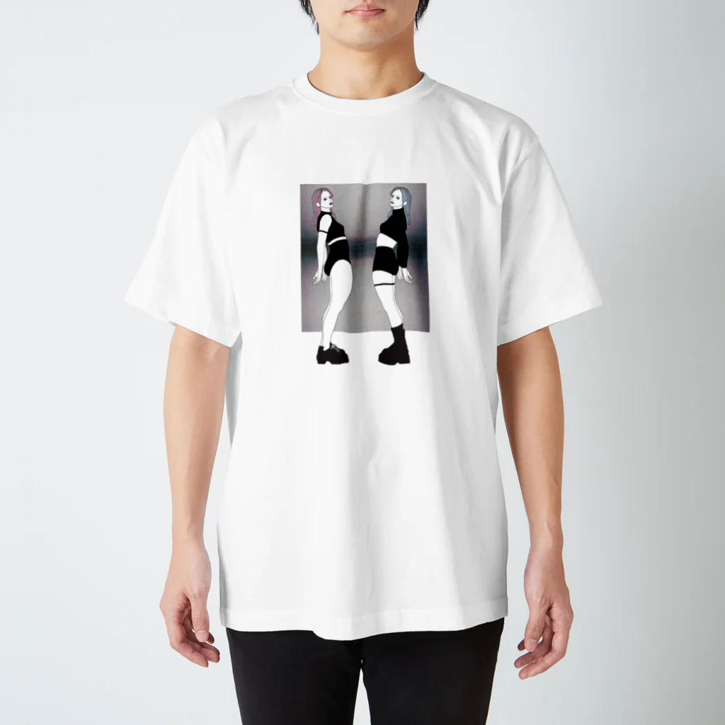 TOKYO ORGANSのEverlasting Twins スタンダードTシャツ