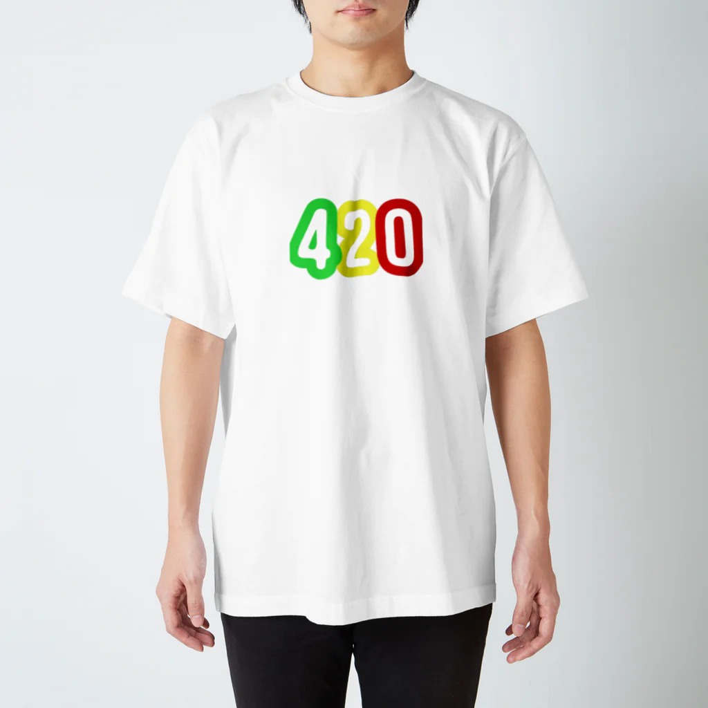 420の420 スタンダードTシャツ