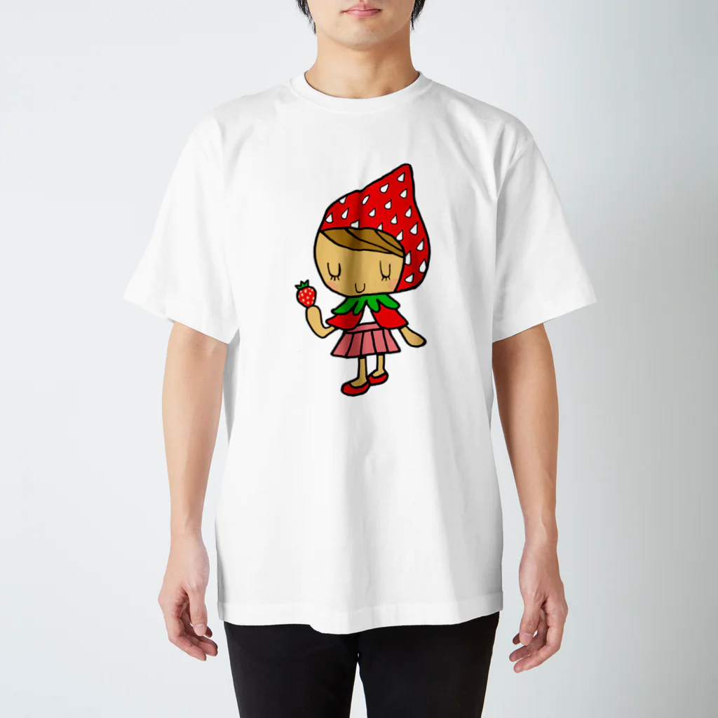 creamSODAのいちごずきん スタンダードTシャツ