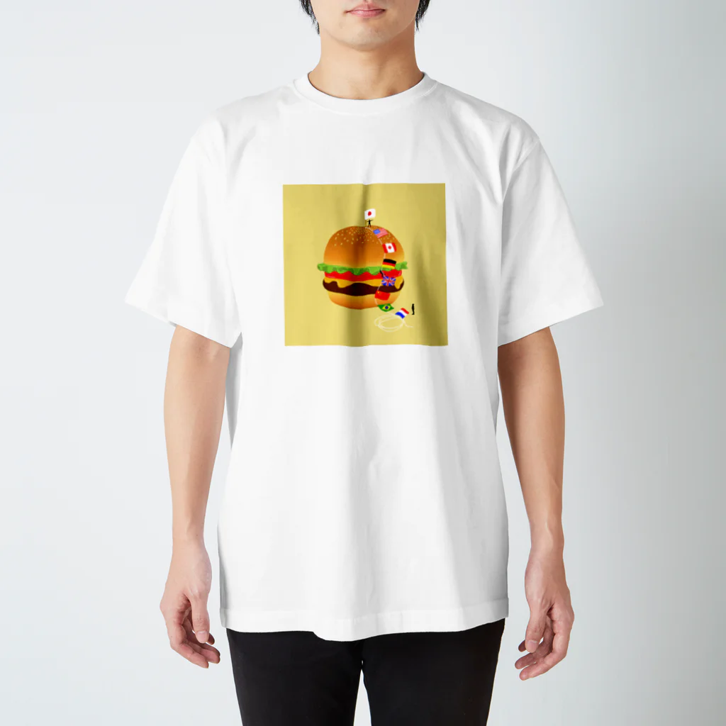 ないものねだりのおいしい山登り スタンダードTシャツ