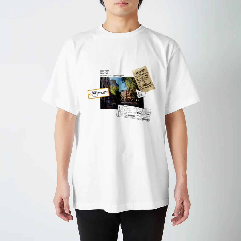 NEW YOTAのVancouver Trip スタンダードTシャツ