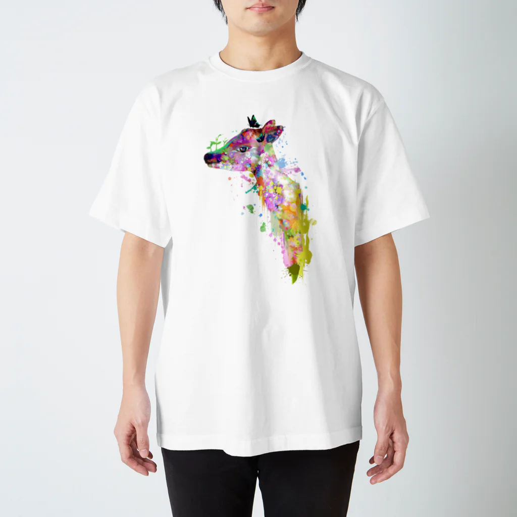 chicodeza by suzuriの鹿の夢 Regular Fit T-Shirt