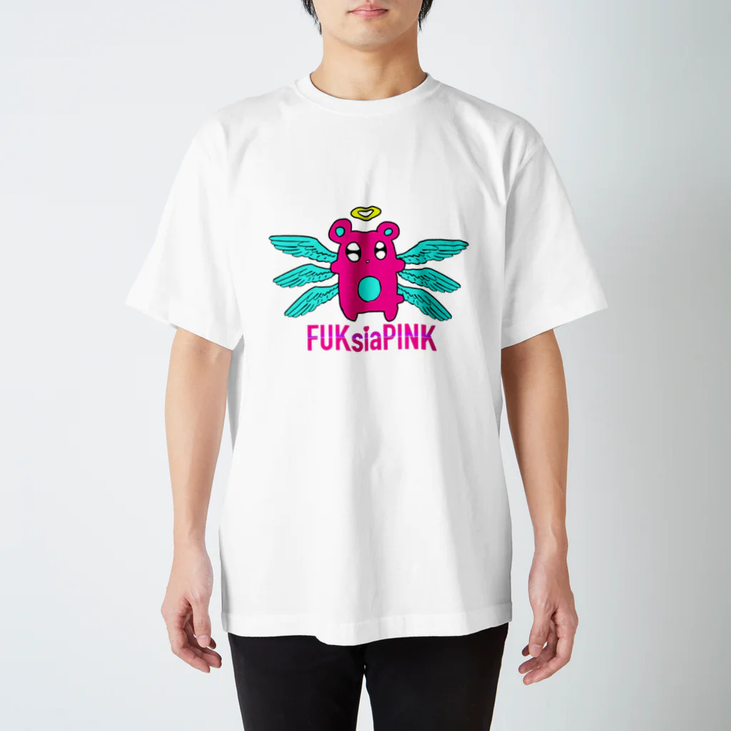 FUKsia_pINKの大天使クマエル スタンダードTシャツ