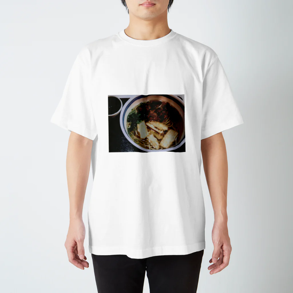 ＦＩＳＨＣＡＫＥの蕎麦 T スタンダードTシャツ