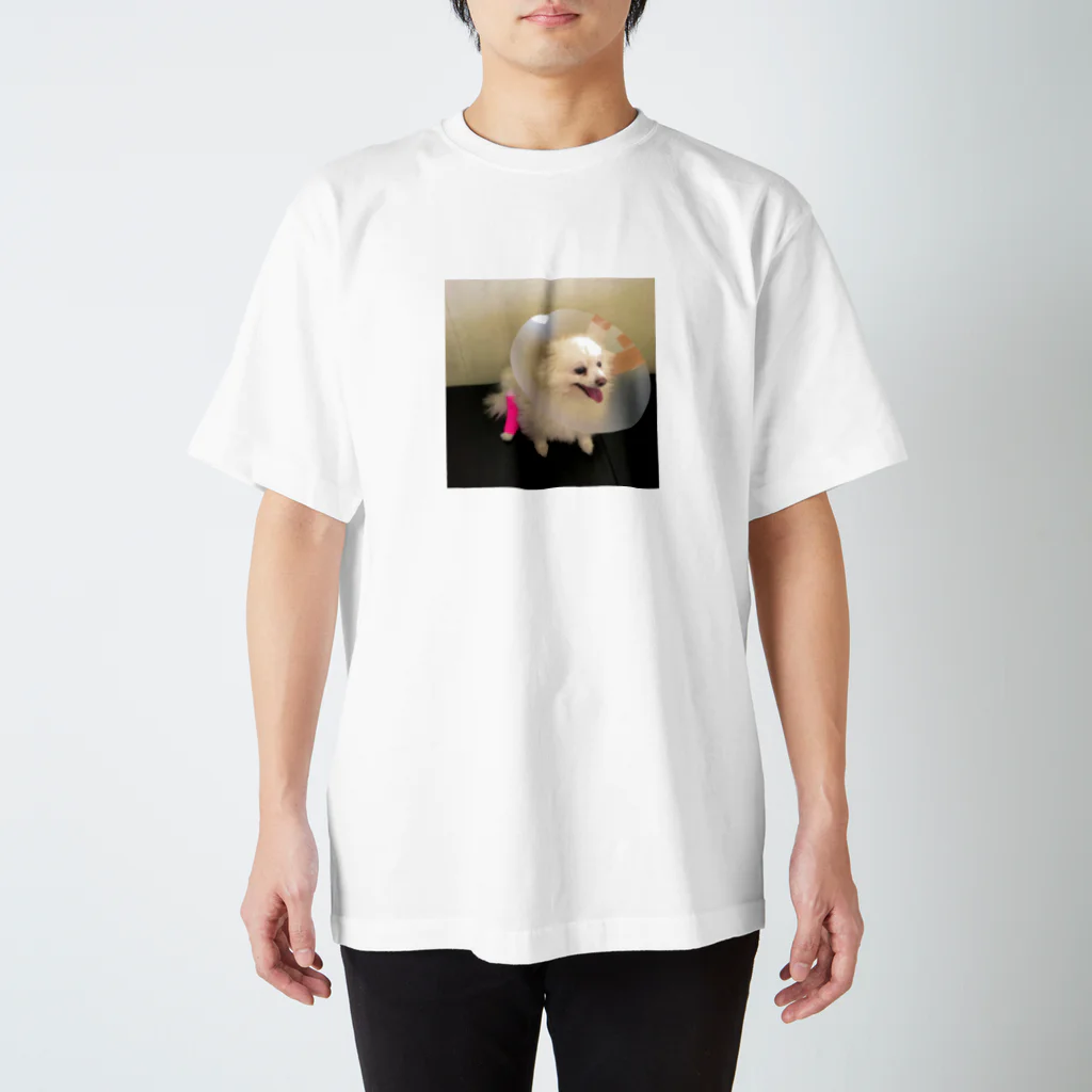 helpless shopの骨折犬 スタンダードTシャツ