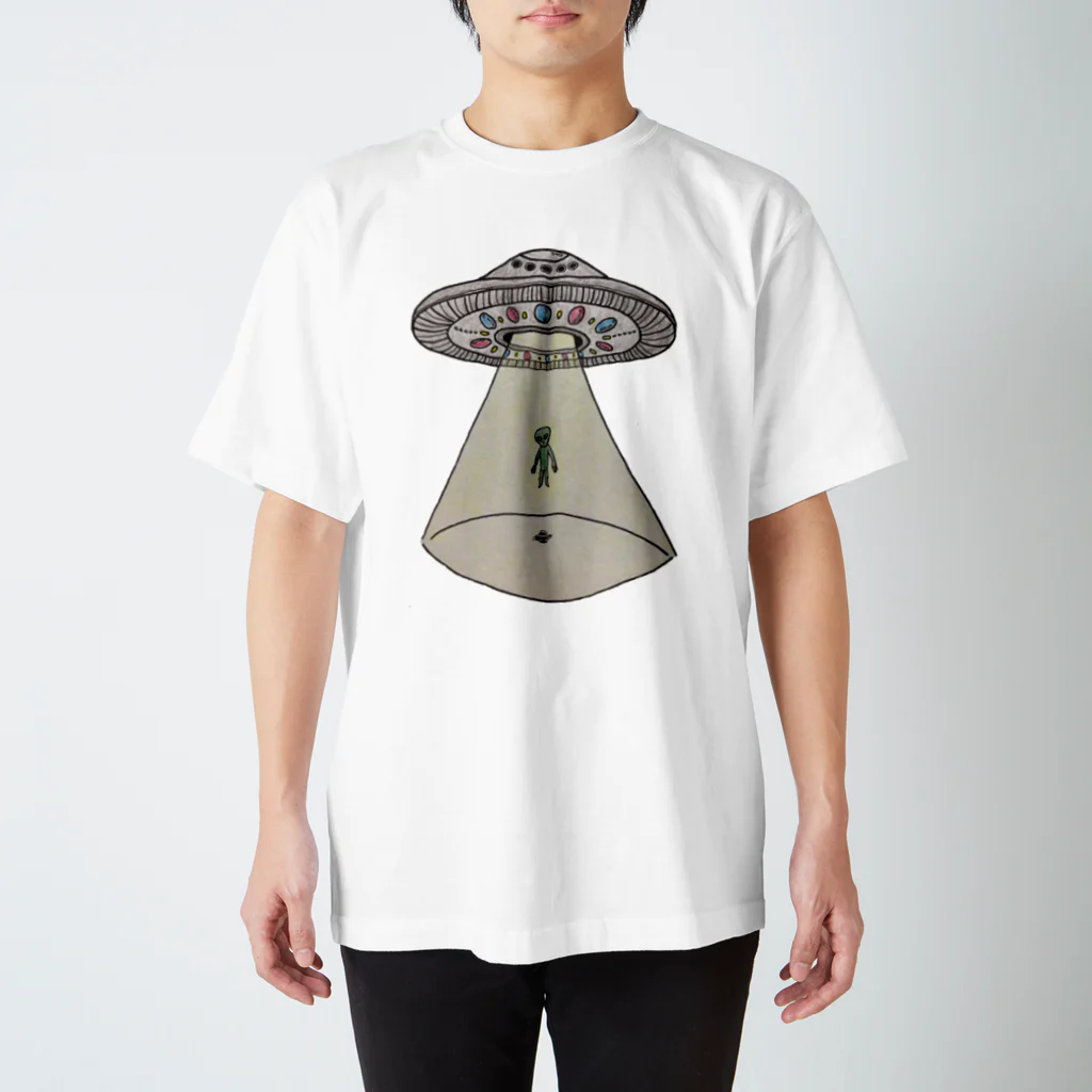 サユリアリティネオ🛸のUFOから宇宙人 Regular Fit T-Shirt