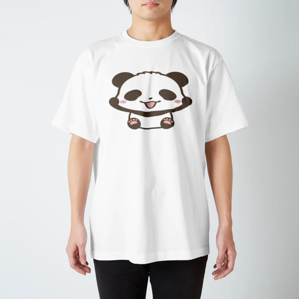 ☀️ひなたぼっくすの🐼のびパンダ Regular Fit T-Shirt