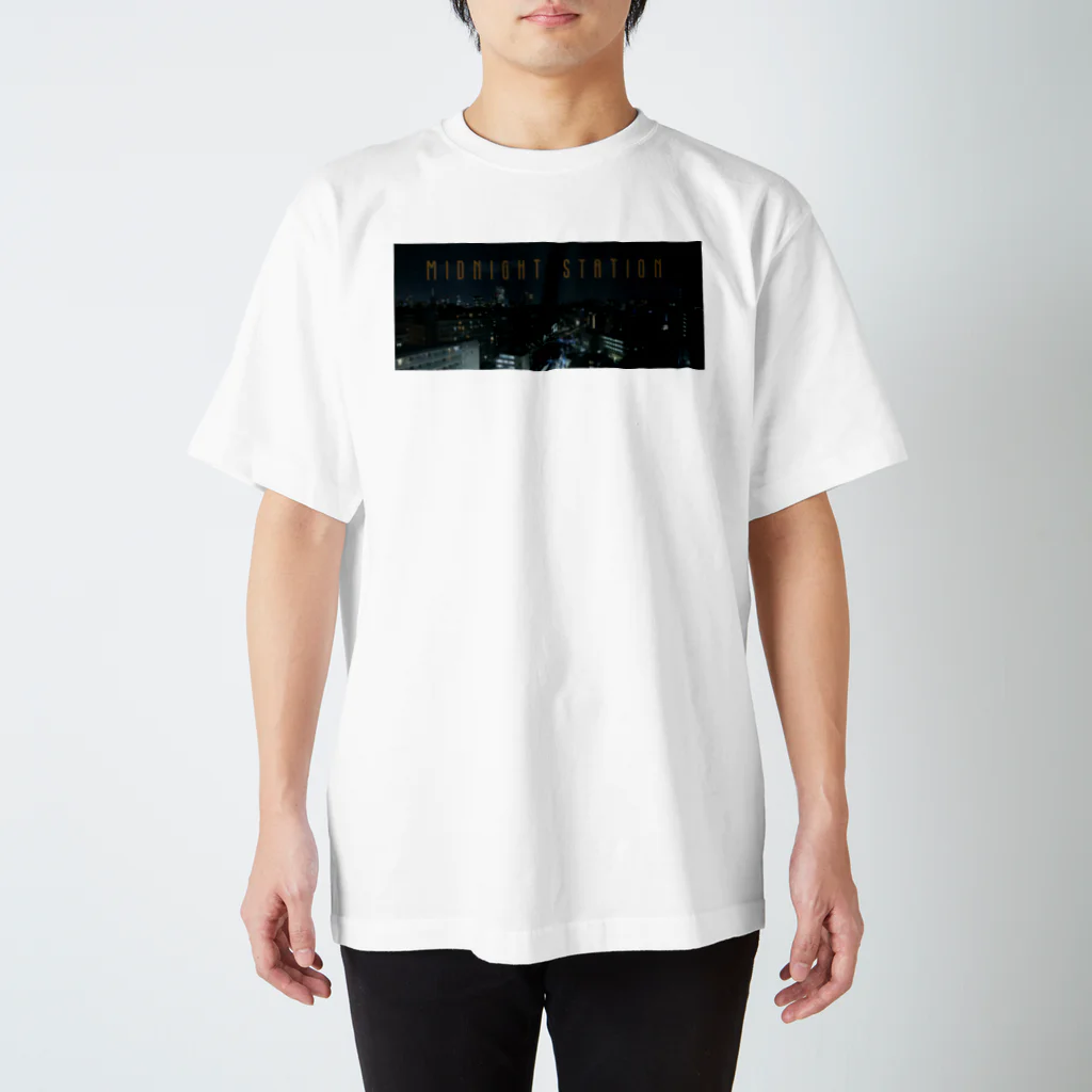 TENRIVERS_FILM　応援グッズの短編映画「各駅ミッドナイト」上映会応援グッズ スタンダードTシャツ