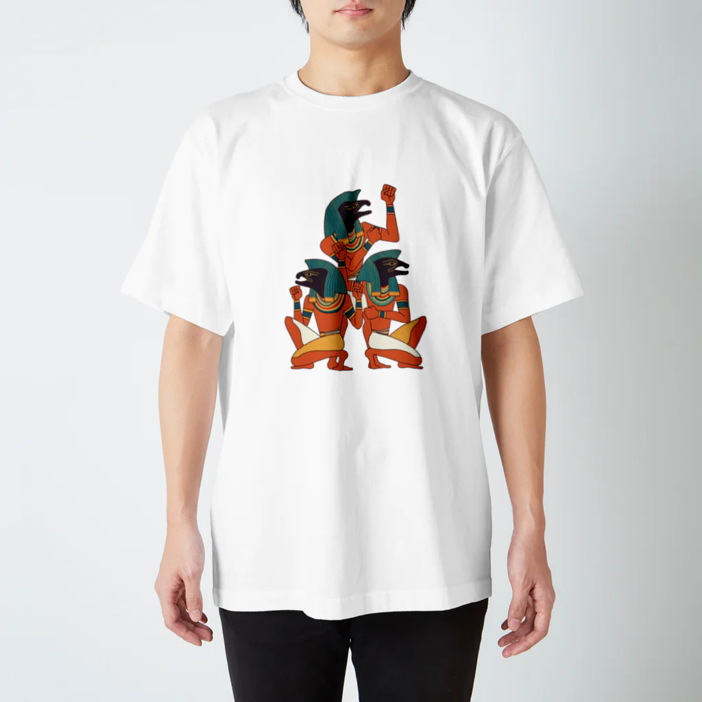 ヤマノヒの古代エジプトの鮭たち スタンダードTシャツ