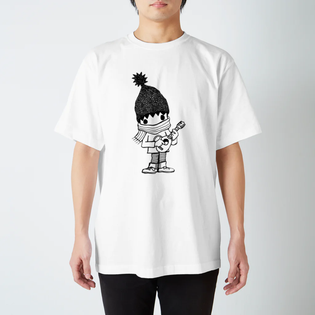 creamSODAのレレボーイwinter（シロ） Regular Fit T-Shirt