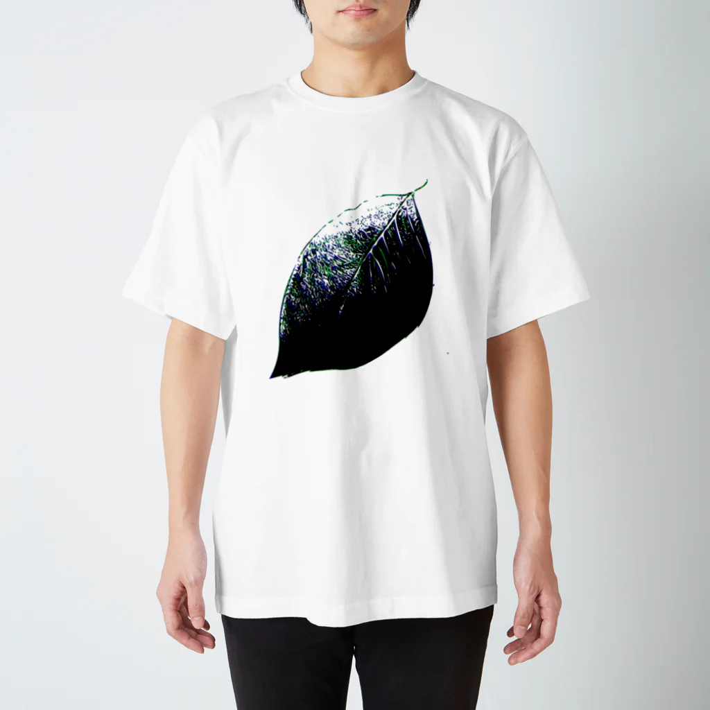 GreenTeaBreakのLeaf duo tone スタンダードTシャツ