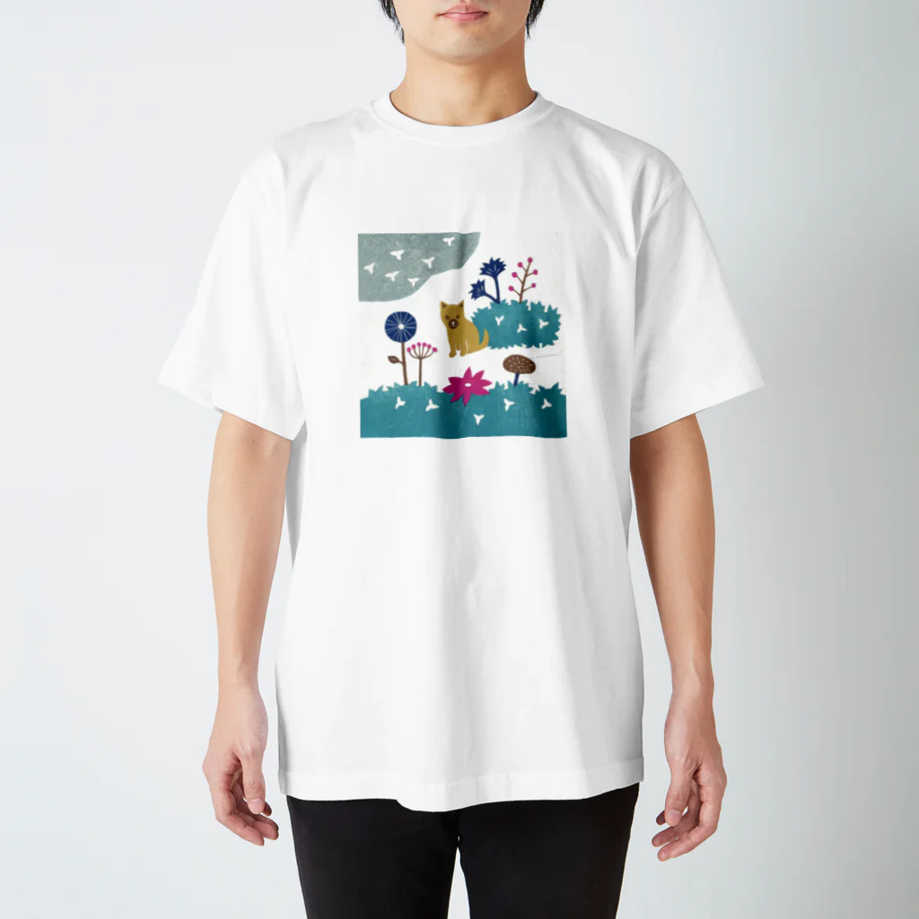 服部奈々子のこいぬ Regular Fit T-Shirt