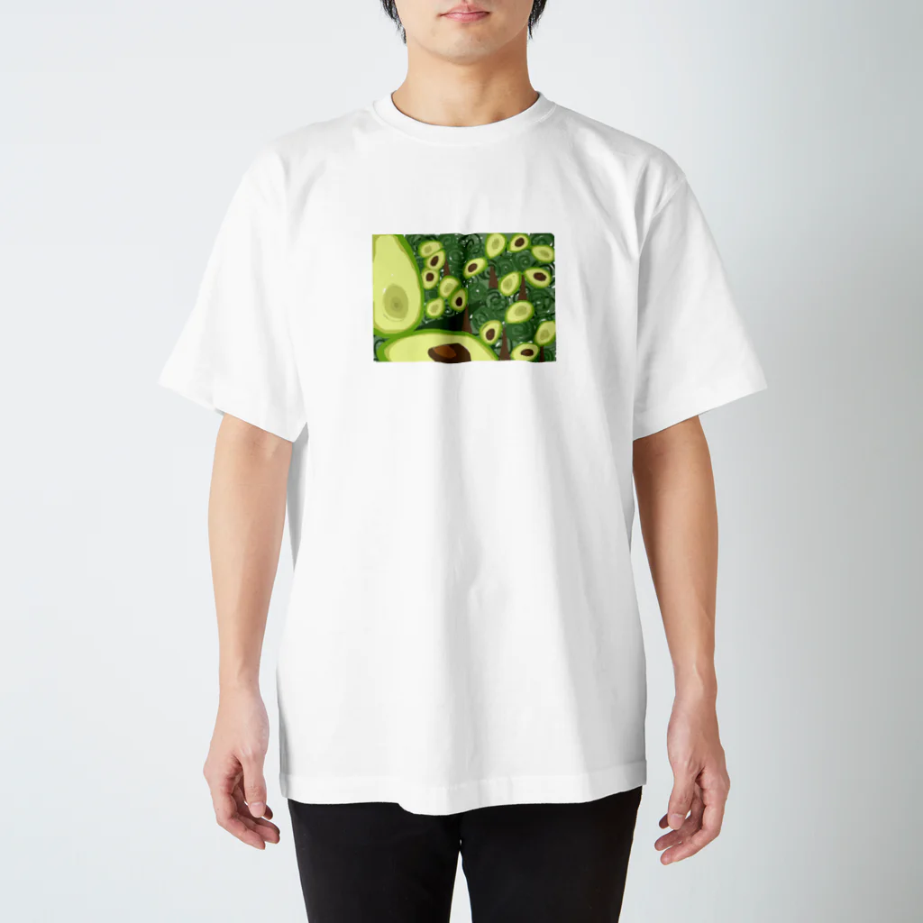 すずきゆうかのアボカドの森 スタンダードTシャツ