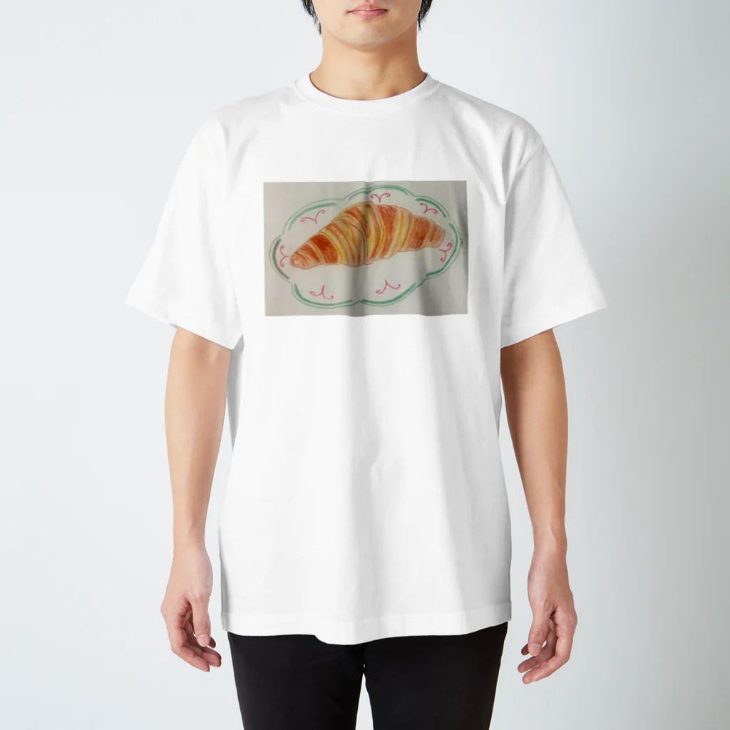 Architecturephotolifeのクロワッサンの朝食 スタンダードTシャツ