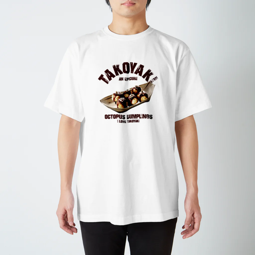 NAGOMI-Creationの大阪名物 たこ焼き ヴィンテージstyle Regular Fit T-Shirt