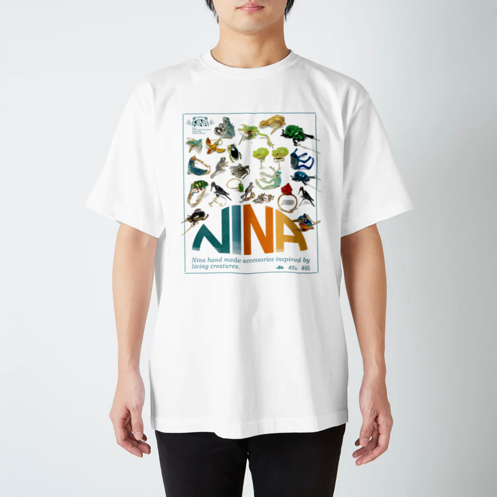 NinaのNINA POSTER Regular Fit T-Shirt