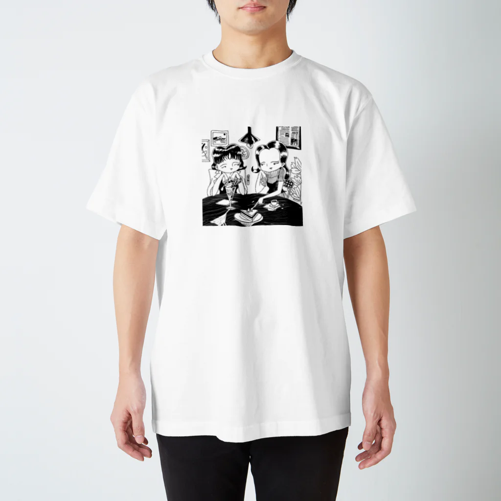 ipinlululululu's ferris wheelのスイーツ女子会 Regular Fit T-Shirt