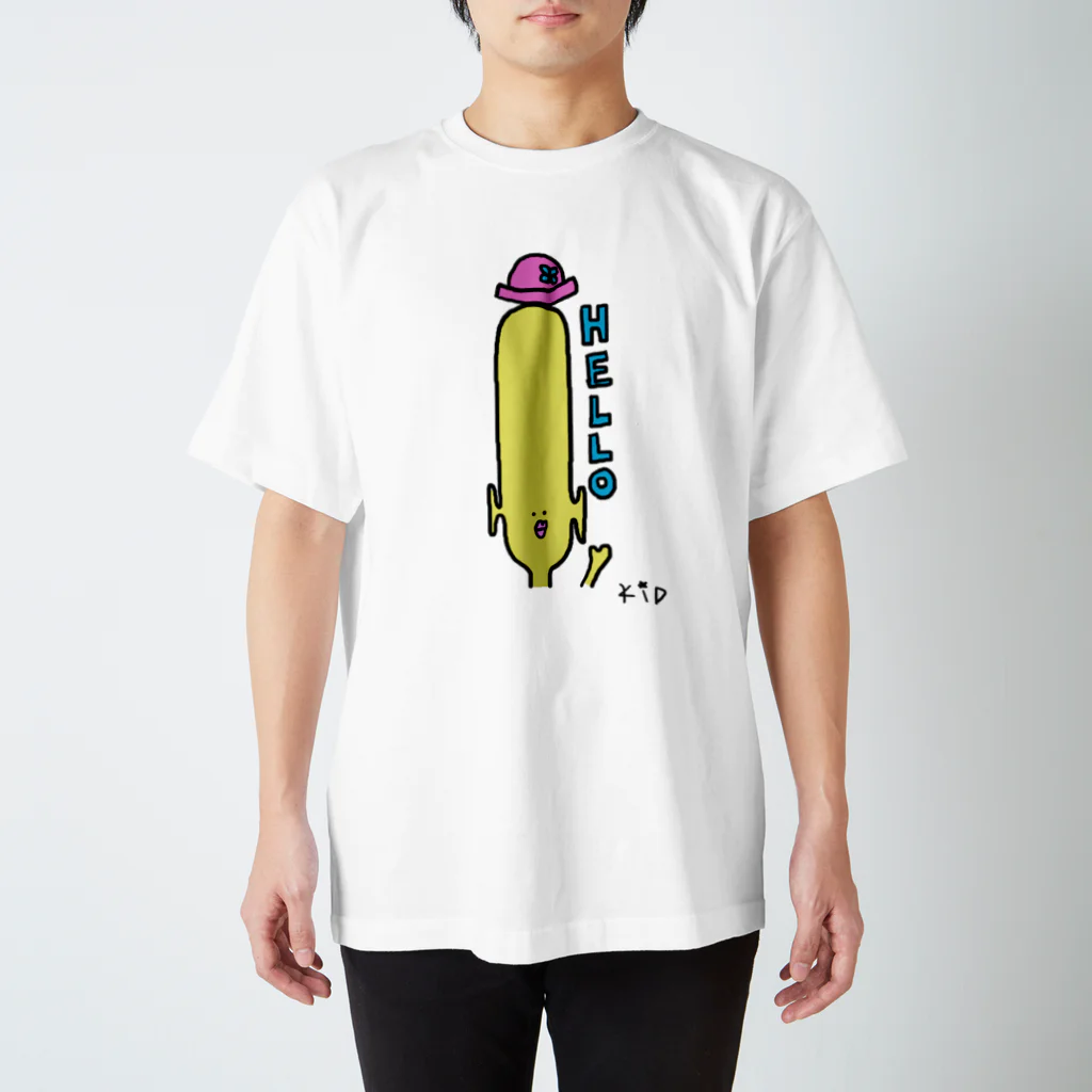 K i Dのハローさん スタンダードTシャツ