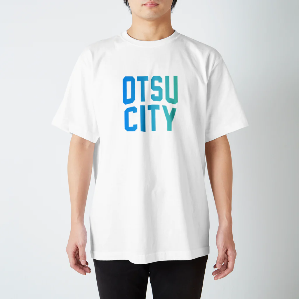 JIMOTO Wear Local Japanの大津市 OTSU CITY スタンダードTシャツ
