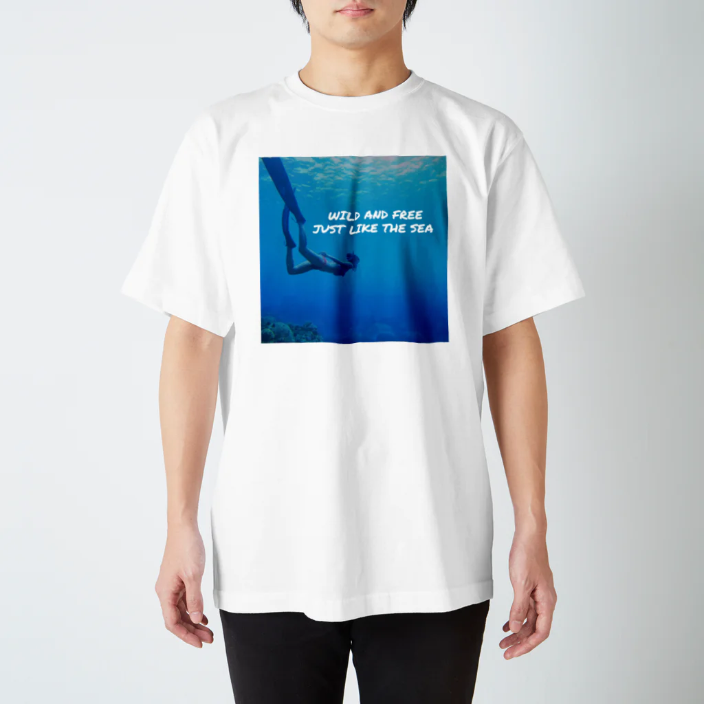 Vitamin_kikiの海好きのためのシャツ スタンダードTシャツ