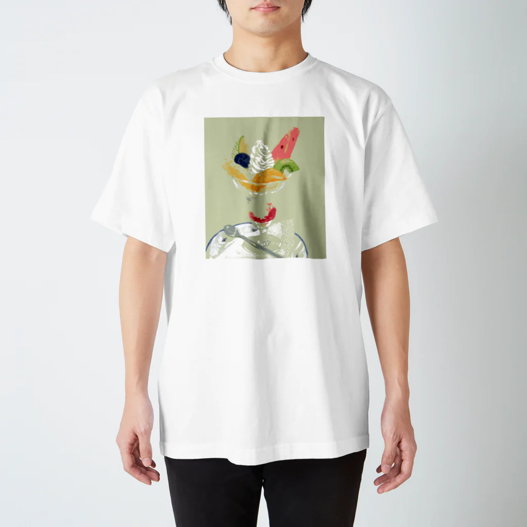 漆原 さくらのごほうびパフェ スタンダードTシャツ