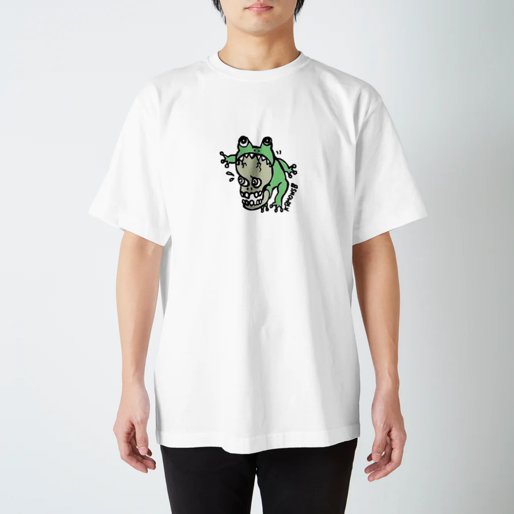 Kurumiのfrog & skull スタンダードTシャツ